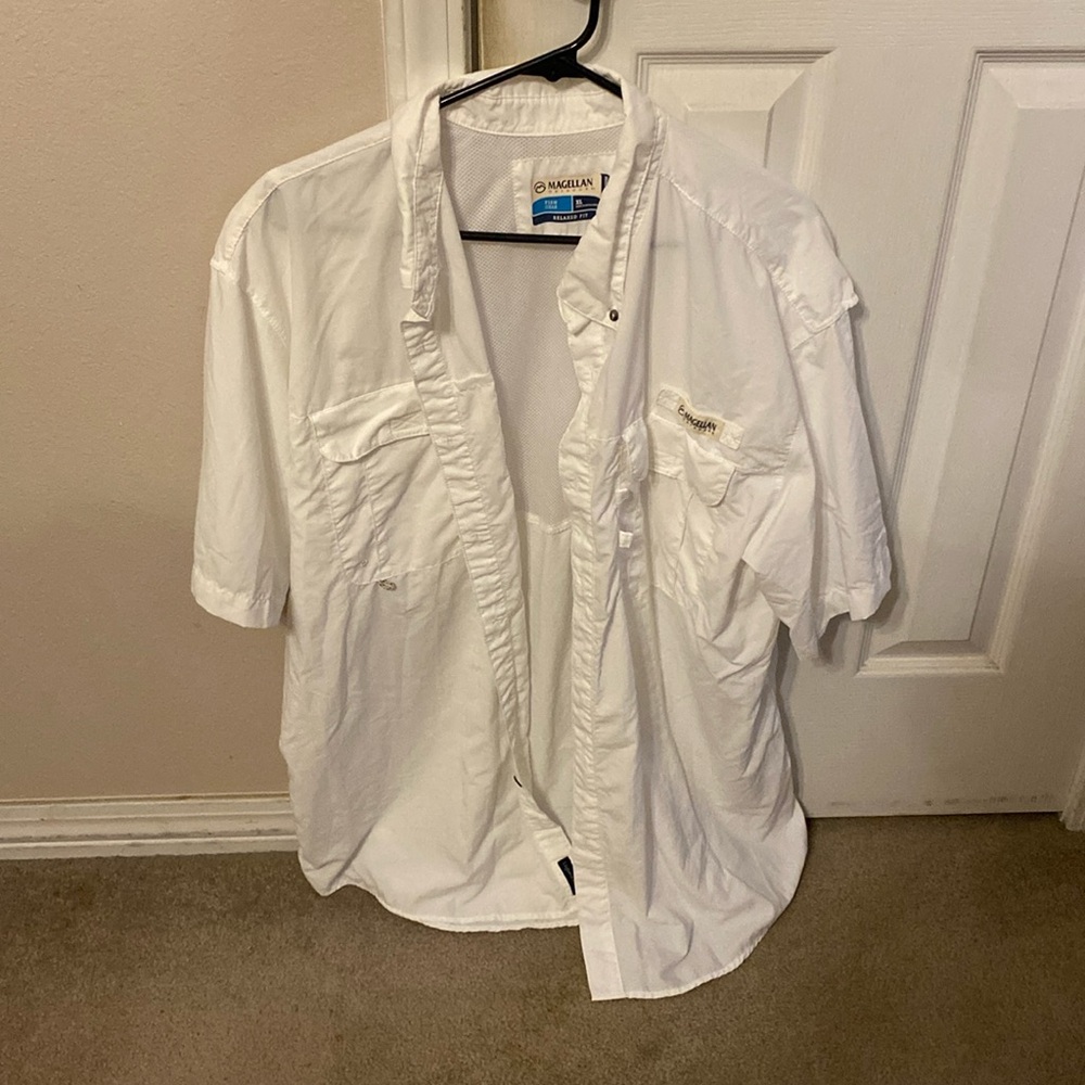 Magellan White Fishing Shirt